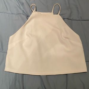 White top - Open Back